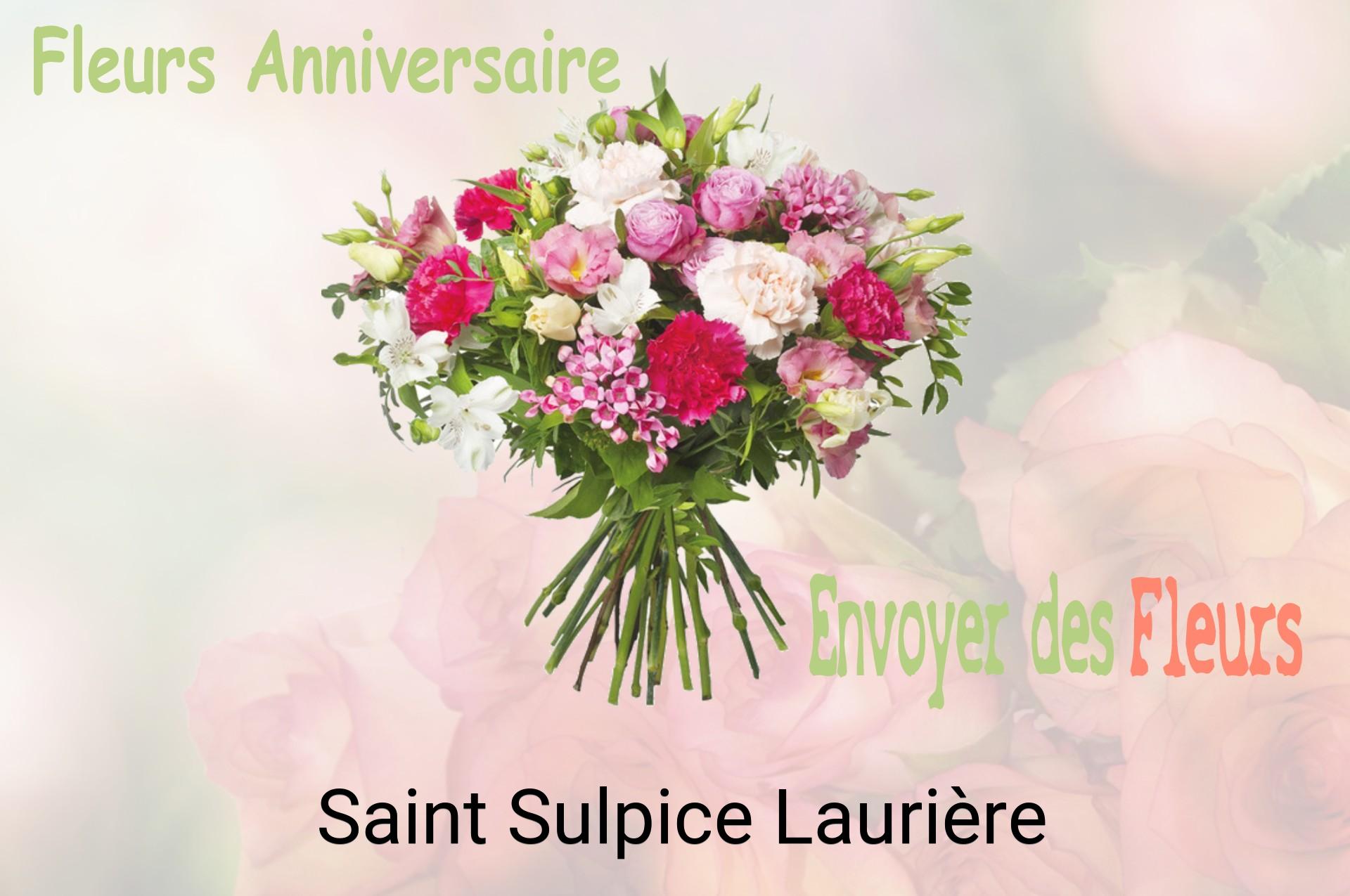 Bouquet de fleurs d’anniversaire livré à Saint-Sulpice-Laurière