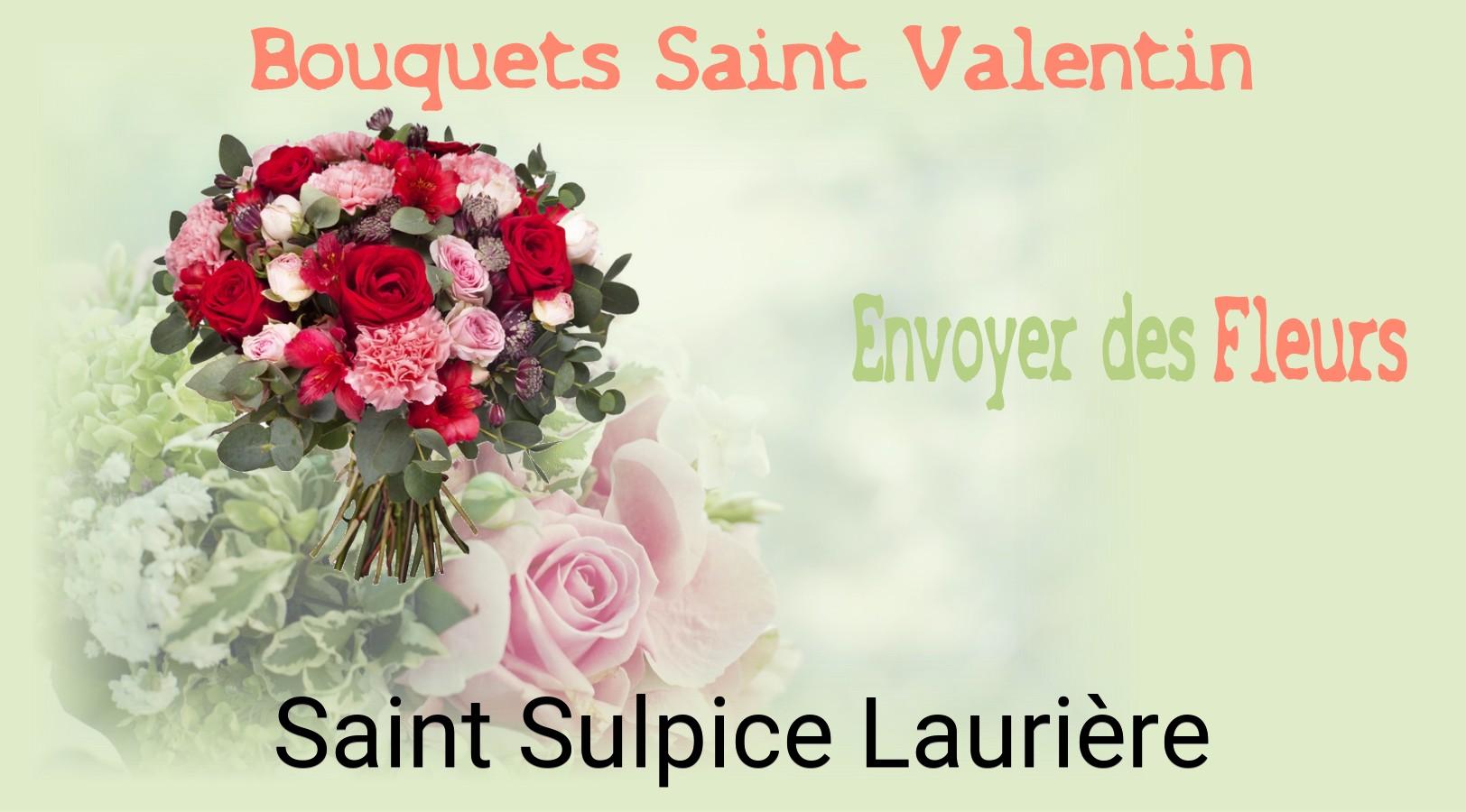 Roses de Saint-Valentin livrées à Saint-Sulpice-Laurière